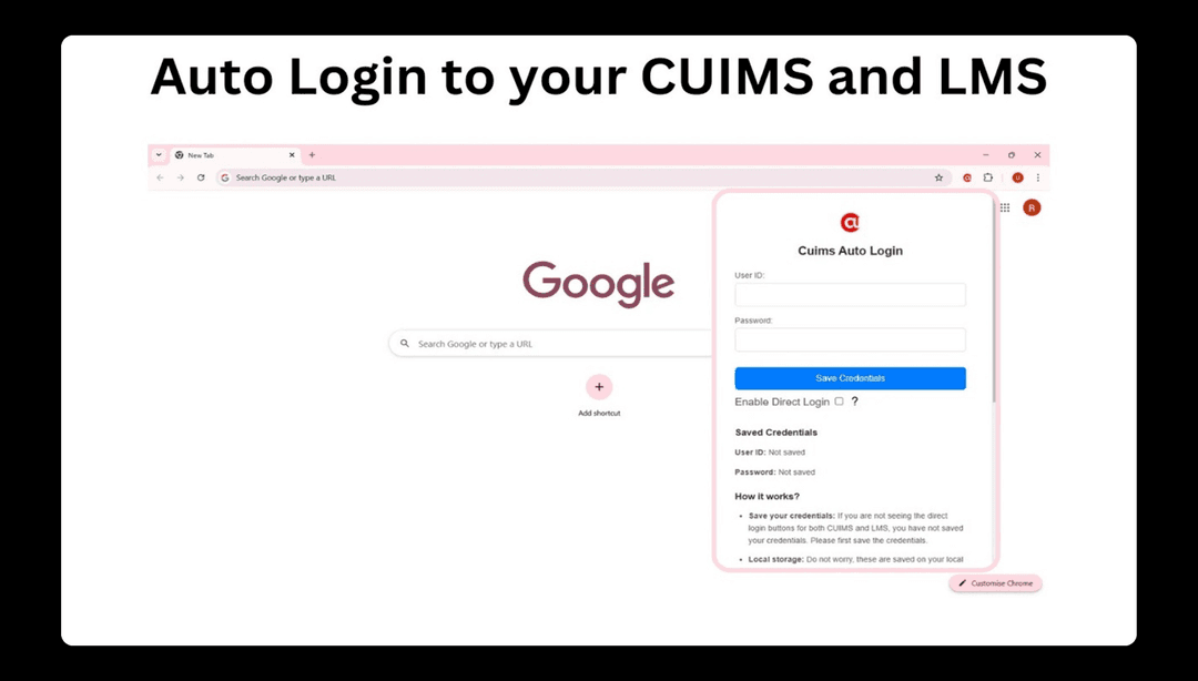 Cuims Auto Login